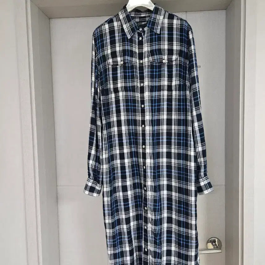 [BUNJANG] Ralph Lauren Check Shirt Dress / 랄프로렌 체크 셔츠 원피스