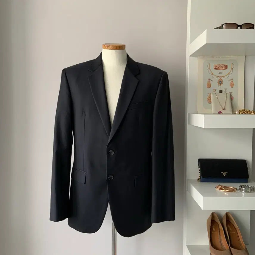 [BUNJANG] T.I FOR MEN Tailored Single Blazer Jacket (Wool 100%) / 95 티아이포멘 블레이저 자켓