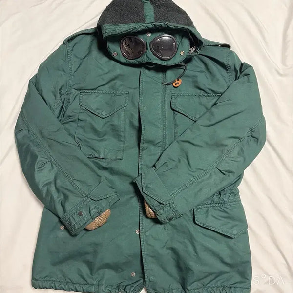 [BUNJANG] C.P. Company Goggle Jacket Green / CP컴퍼니 고글 자켓 그린