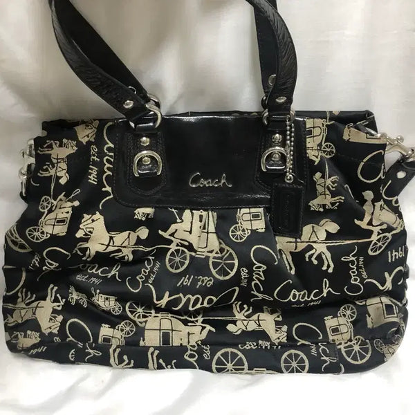[BUNJANG] Coach Horse and Carriage Shoulder Bag / Coach horse & carriage shoulder bag