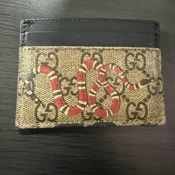 [BUNJANG] Gucci Snake Card Holder / 구찌 스네이크 카드지갑