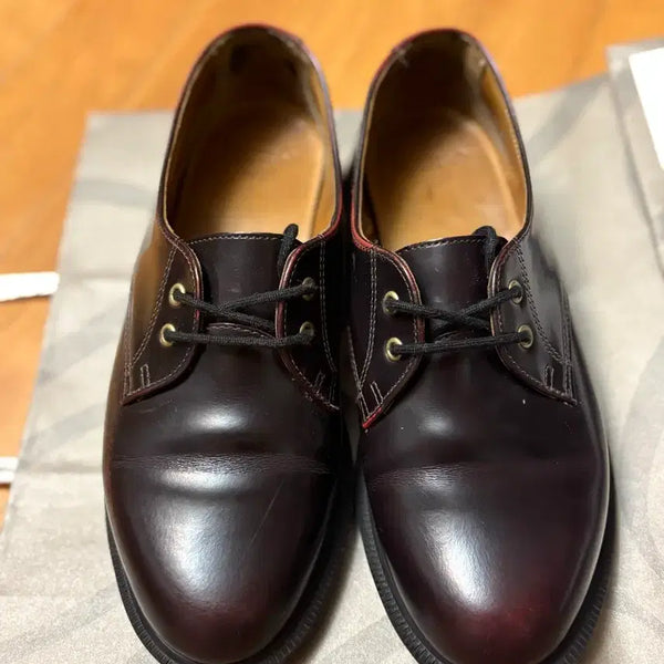 [BUNJANG] Dr. Martens Brook Cherry Red Boots (UK 4) / 닥터마틴 브룩(Brook) 체리레드 230 (UK4)
