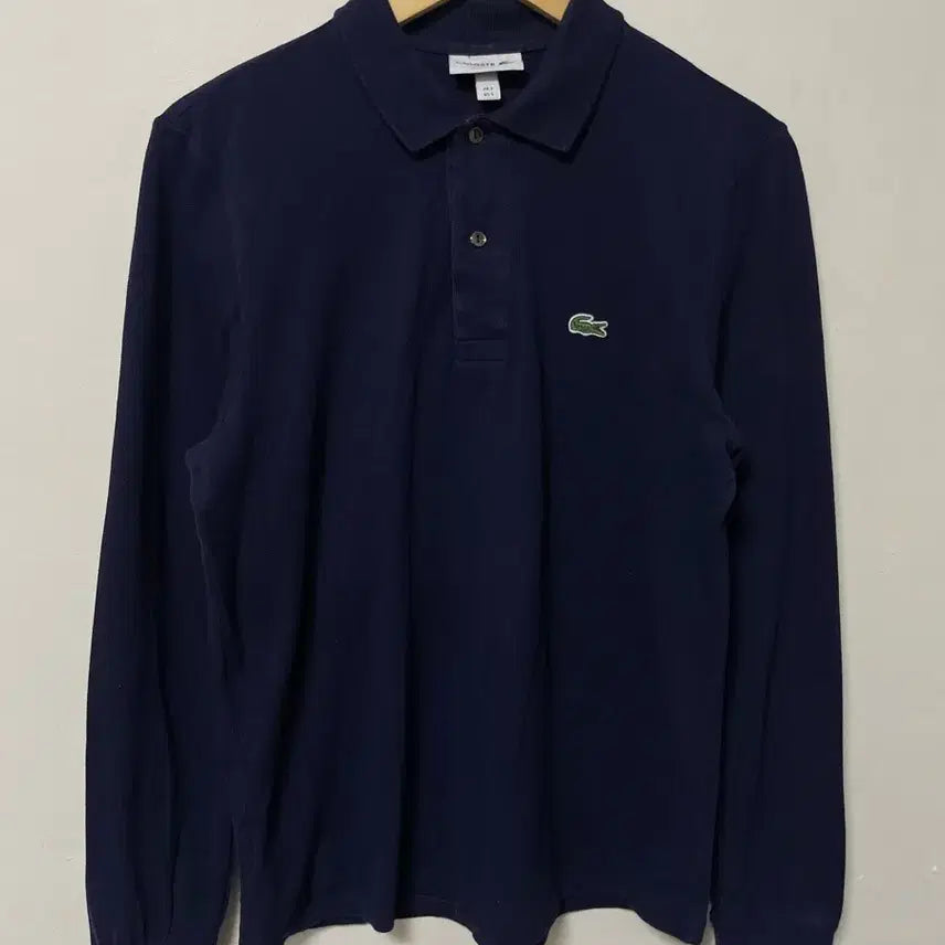 [BUNJANG] Lacoste Long Sleeve Polo Shirt (Size 95) / 95 라코스테 긴팔 카라티 정품