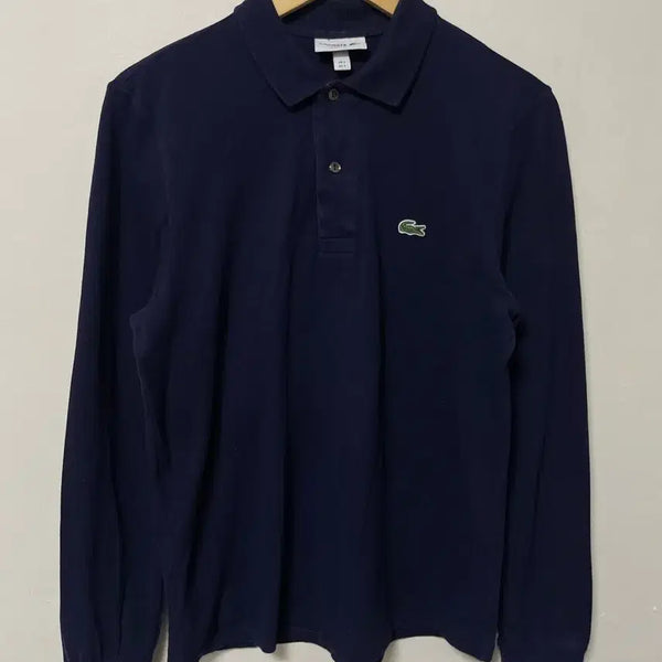 [BUNJANG] Lacoste Long Sleeve Polo Shirt (Size 95) / 95 라코스테 긴팔 카라티 정품