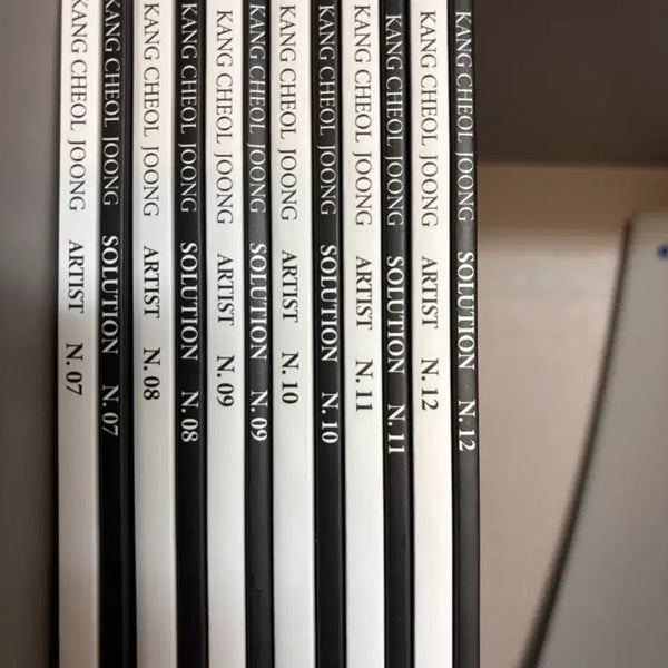 [BUNJANG] Artist Solution Volumes 7-12 / 2026 강철중 artist, solution 7~12