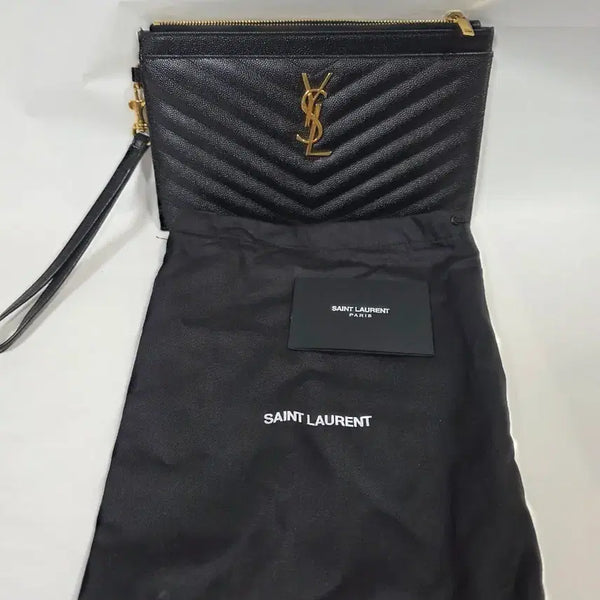 [BUNJANG] Saint Laurent Monogramme Bill Pouch / 생로랑 모노그램 빌 파우치