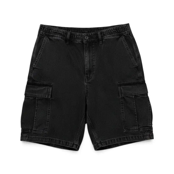 [BUNJANG] GU Black Indigo Cargo Denim Shorts XL / (XL) GU 흑청 카고 데님 숏츠