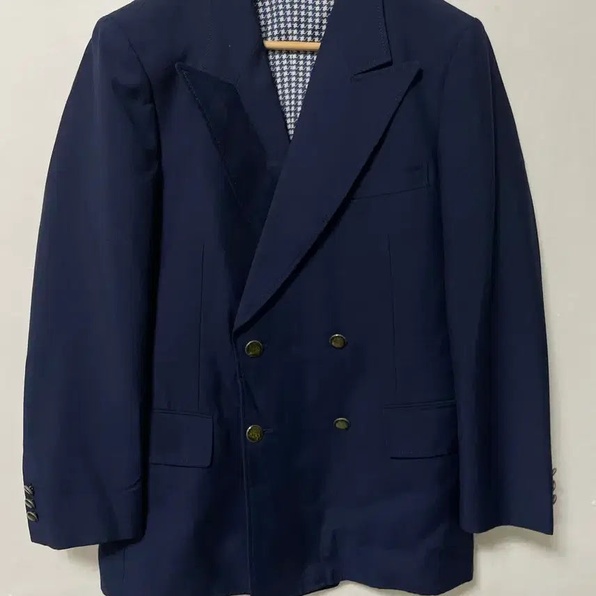 [BUNJANG] Palm Beach Double Breasted Tailored Blazer Jacket / 95-100 Palm Beach 더블 블레이져 테일러드 자켓 정품