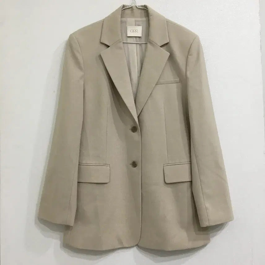 [BUNJANG] ORR Tailored Blazer Jacket Beige / ORR 오르 테일러드 블레이저 자켓 S