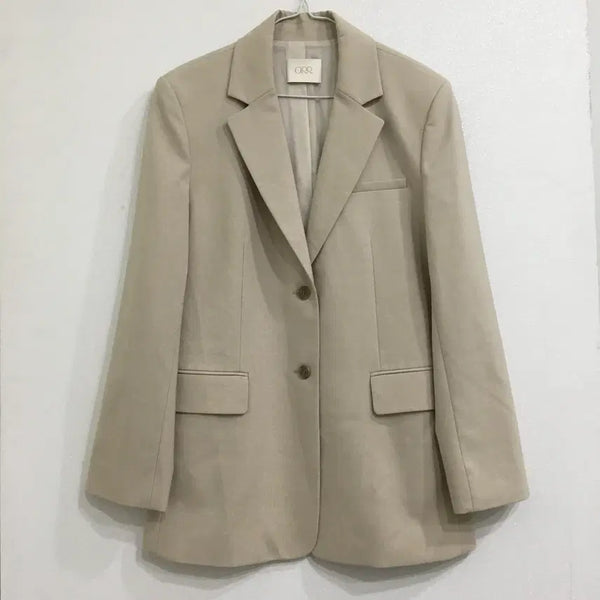 [BUNJANG] ORR Tailored Blazer Jacket Beige / ORR 오르 테일러드 블레이저 자켓 S