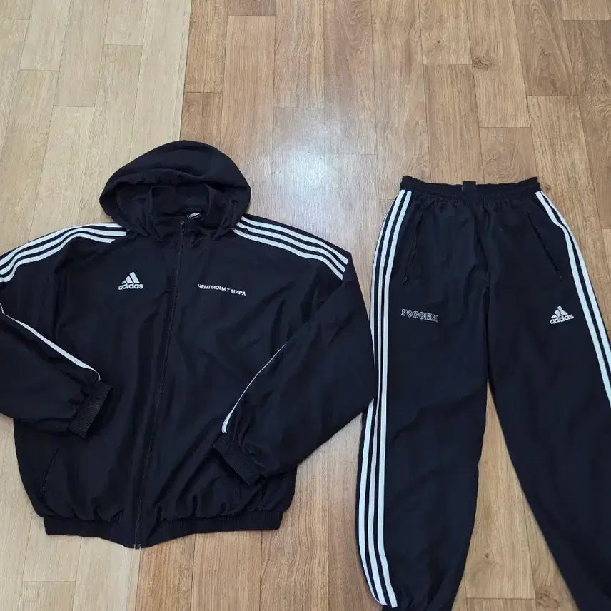 [BUNJANG] Gosha Rubchinskiy x Adidas Woven Jacket Black M / 고샤 아디다스 우븐자켓 M 블랙