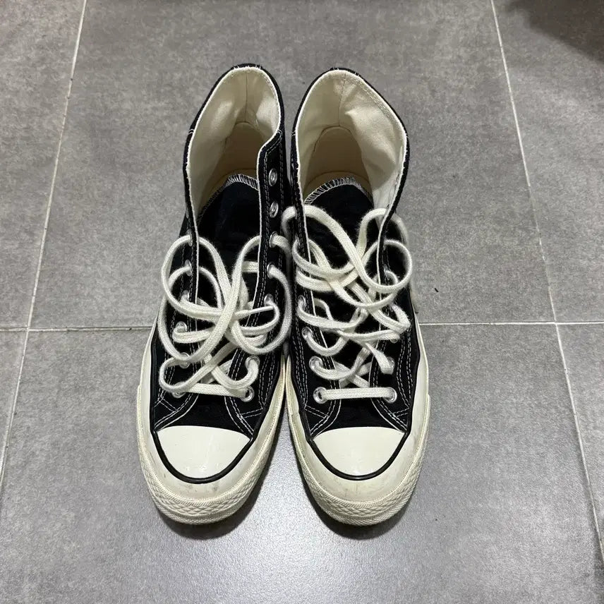 [BUNJANG] Converse Chuck 70 High Black Size 260 / 컨버스 척70 하이 블랙 260