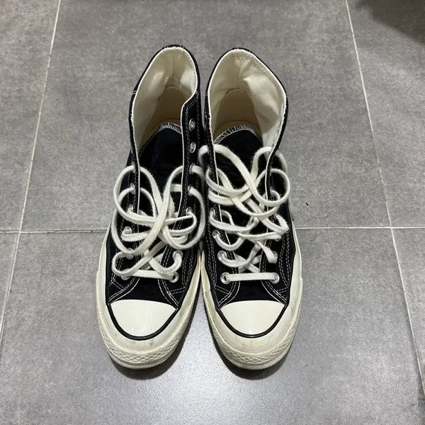 [BUNJANG] Converse Chuck 70 High Black Size 260 / 컨버스 척70 하이 블랙 260