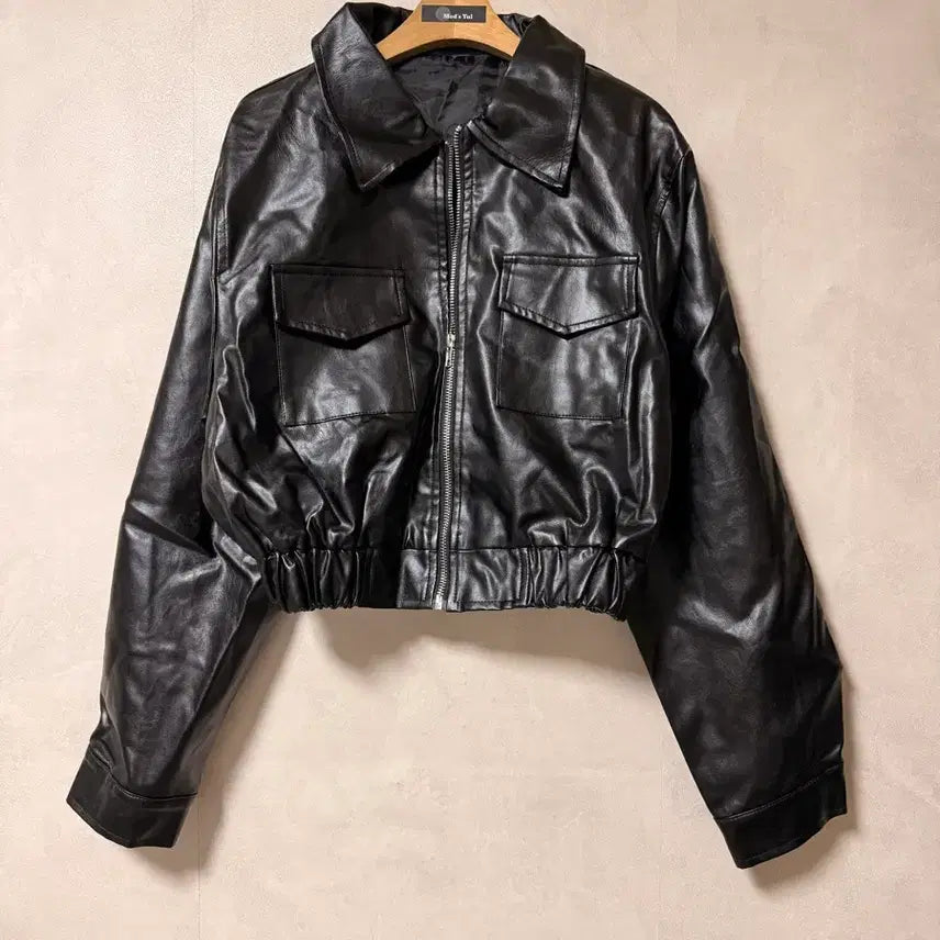 [BUNJANG] Faux Leather Rider Jacket / 라이더 자켓