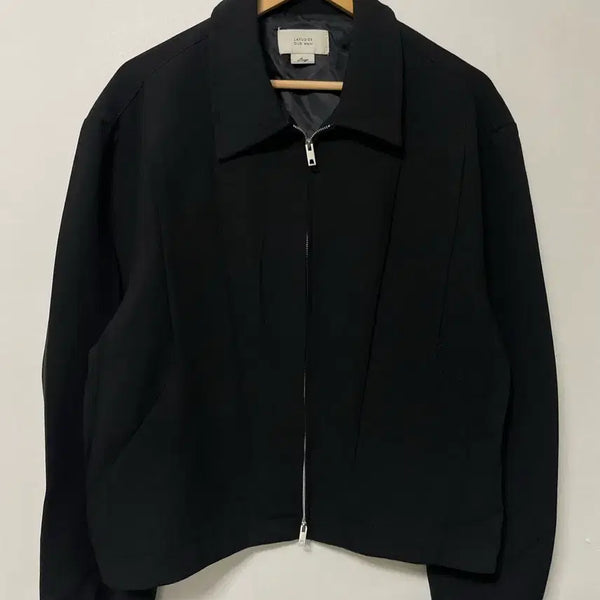 [BUNJANG] Raff Store Double Zipper Loose Fit Blouson Jacket / 100-105 라퍼지스토어 더블지퍼 루즈핏 블루종 자켓 정품
