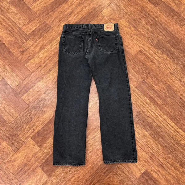 [BUNJANG] Levi's 505 Black Denim Pants (Size 36) / 36 리바이스 505 흑청 데님 팬츠