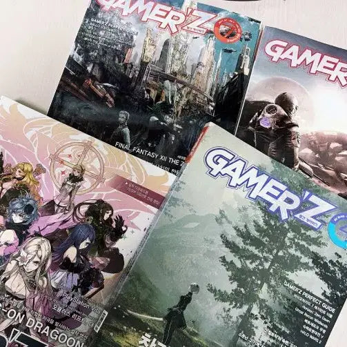 [BUNJANG] Monthly Gamer'z Back Issues Bundle (4 issues) / 월간 게이머즈(GAMER'Z) 과월호 4권 일괄 판매