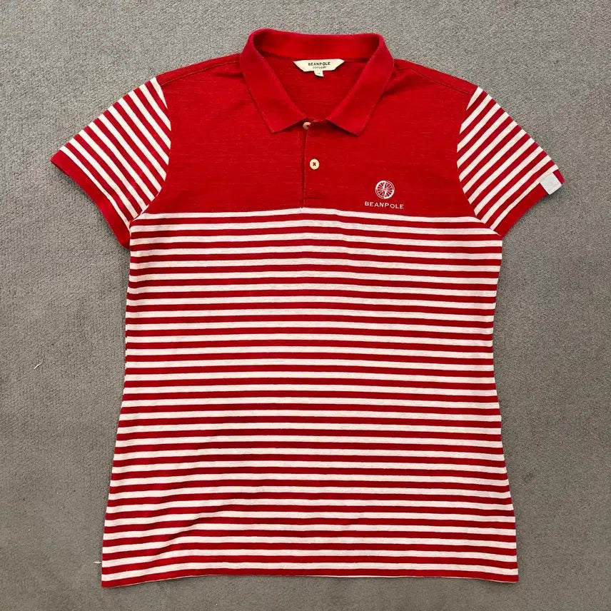 [BUNJANG] Beanpole 95 Half Sleeve Polo Shirt / 95 빈폴 반팔 카라티