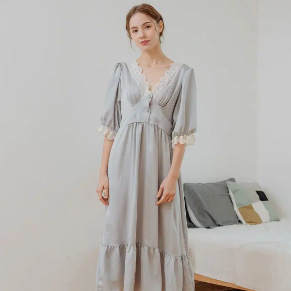 [BUNJANG] Luna Rouge Silky Lace Dress / 루나루즈 실키 레이스 원피스