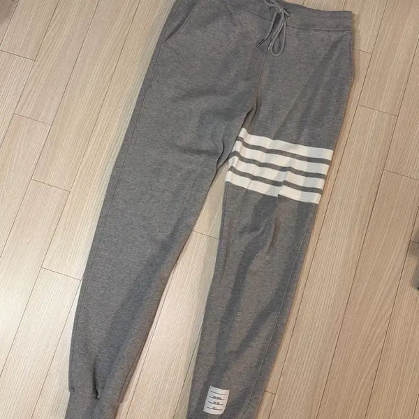 [BUNJANG] Thom Browne Four-Bar Sweatpants Grey Size 2 / 톰브라운 4바 스웨트 팬츠 그레이 2사이즈