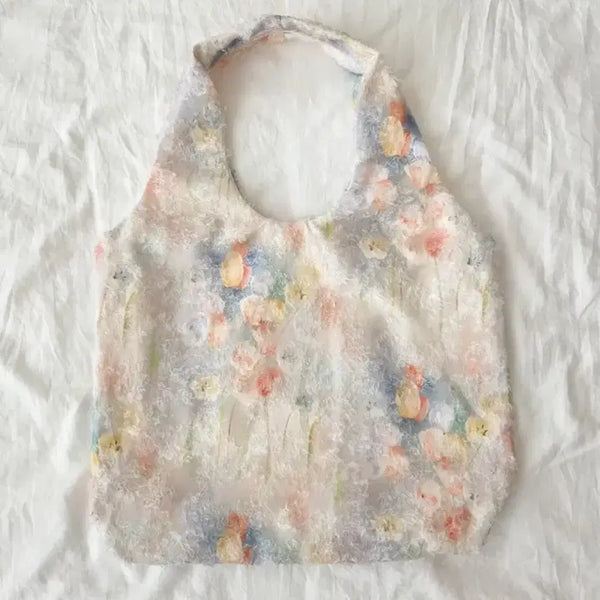 [BUNJANG] Flower Shoulder Bag / [새상품] 플라워 숄더백
