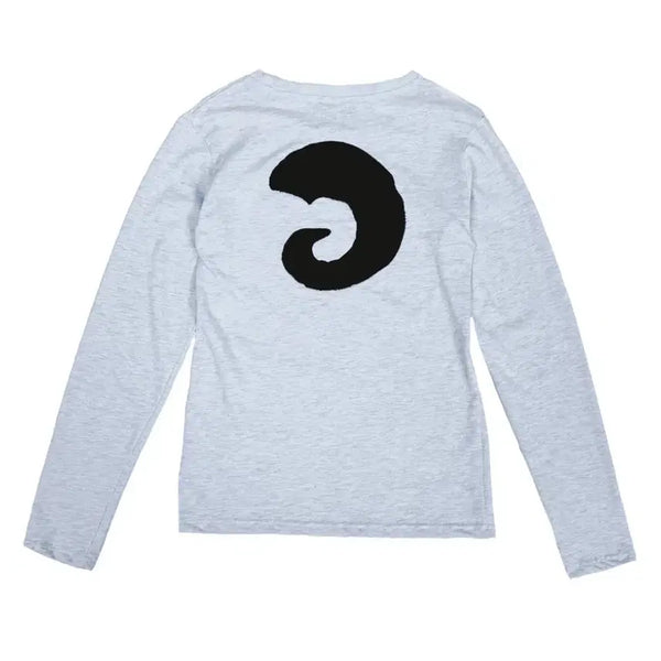 [BUNJANG] Hon Apparel Long Sleeve Sky Blue Size 1 / 탄산마그네슘 혼 아플리케 롱슬리브 스카이블루 1사이즈