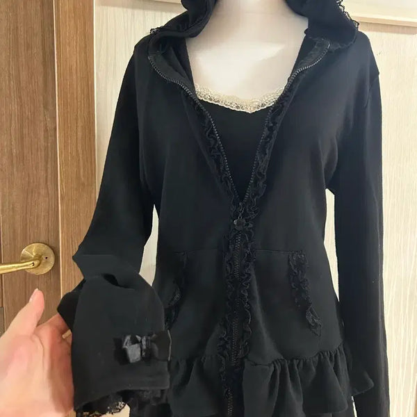 [BUNJANG] Nekomimi Goth Lolita Set / 네코미미고스로리고딕로걀세트