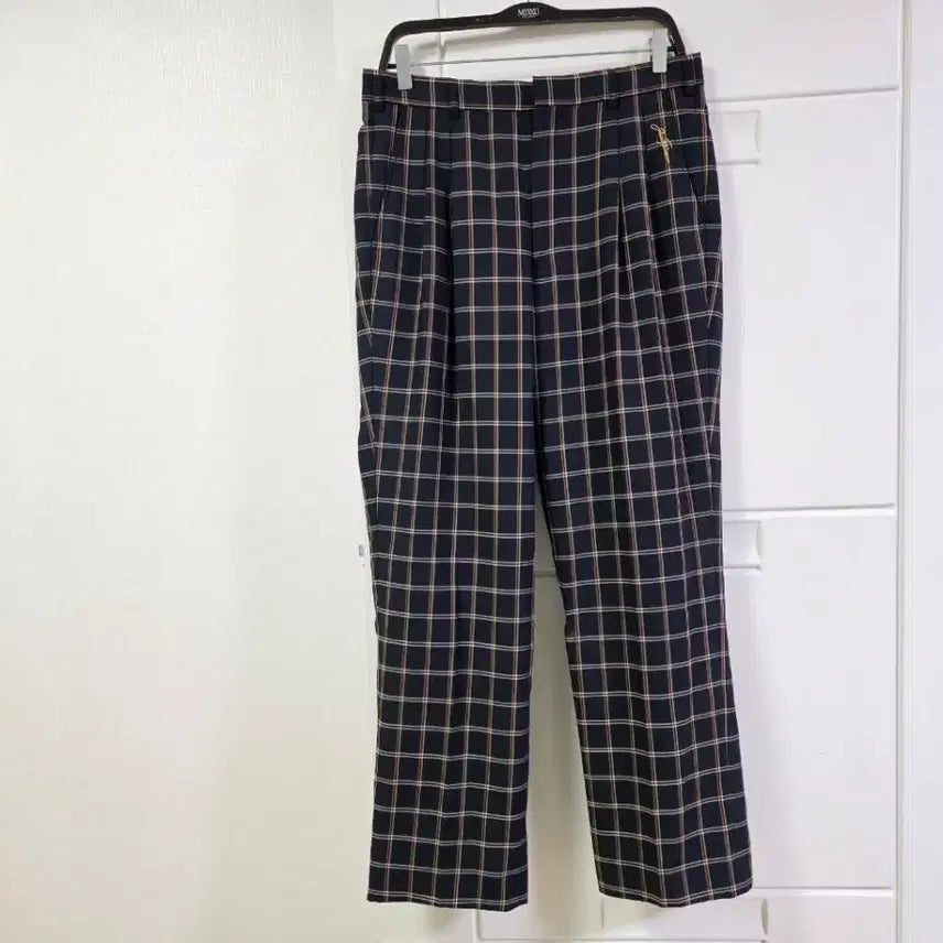 [BUNJANG] Jack Nicklaus Classic Tartan Check Pattern Slacks (Size 33) / 잭니클라우스 클래식 타탄 체크 패턴 슬랙스 33