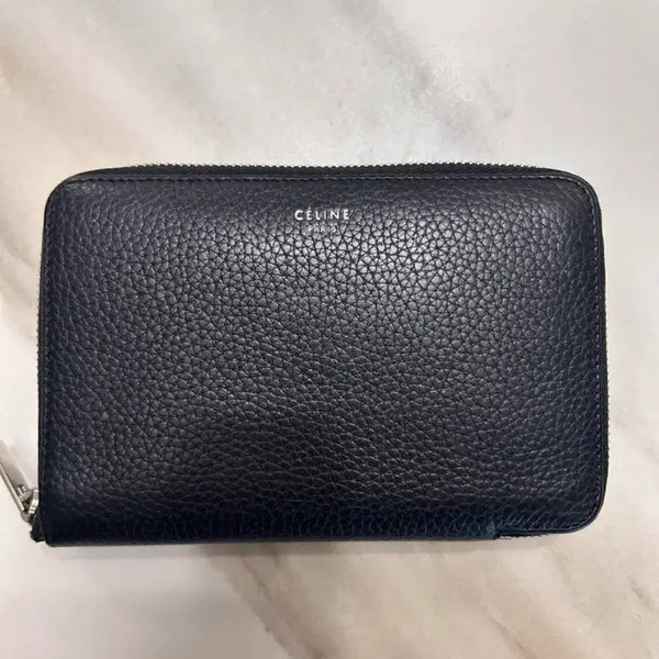 [BUNJANG] Celine Round Zip Wallet / 셀린느 라운드집 반지갑