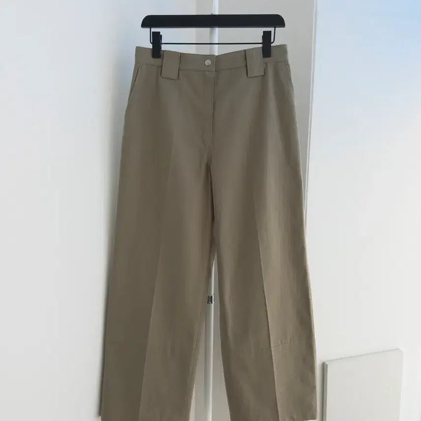 [BUNJANG] Statement Clean Cotton Pants / 교신안함)스테이트먼트 클린 코튼 팬츠