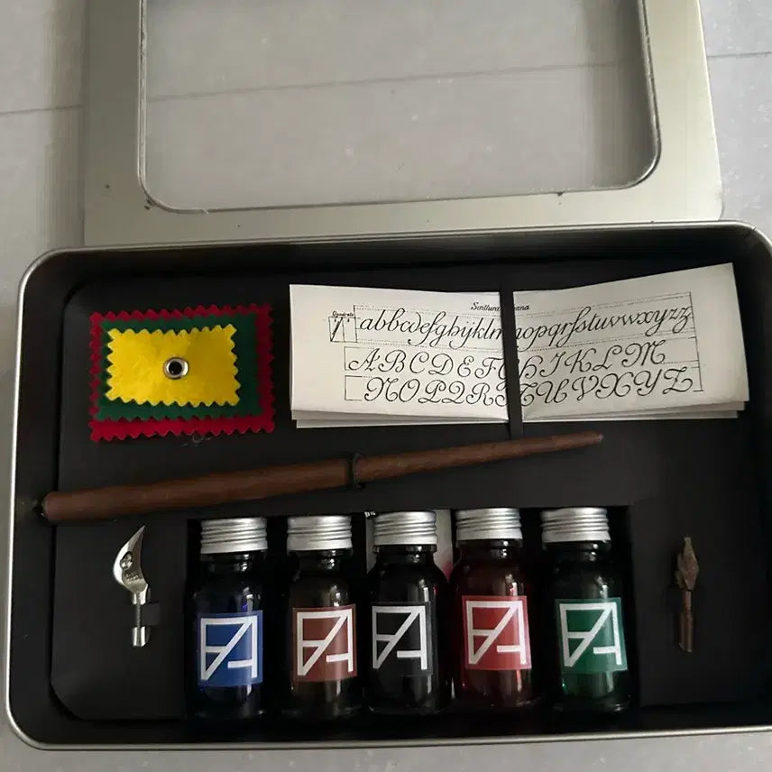 [BUNJANG] Fabriano Calligraphy Fountain Pen Set / 파브리아노 캘리그라피 만년필세트