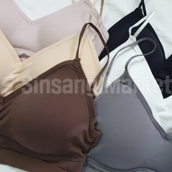 [BUNJANG] Volume Up 3cm Padded Bra Top / [빠른발송] 볼륨왕뽕브라탑 3cm