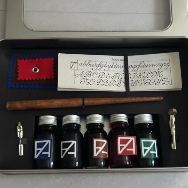 [BUNJANG] Fabriano Calligraphy Fountain Pen Ink Set / 파브라이노 캘리그라피 만년필 잉크세트