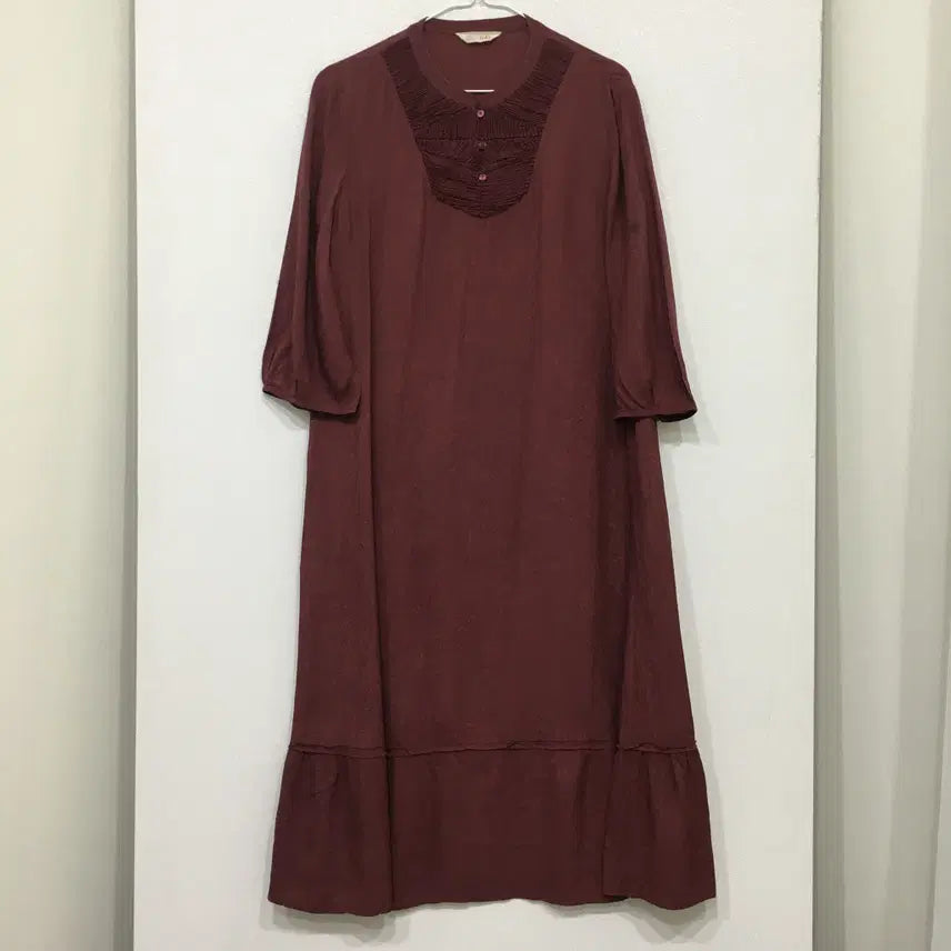 [BUNJANG] ISAE Rayon Long Dress / ISAE 이새 인견 롱 원피스