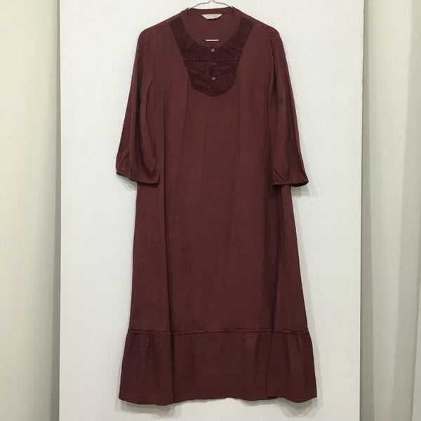 [BUNJANG] ISAE Rayon Long Dress / ISAE 이새 인견 롱 원피스