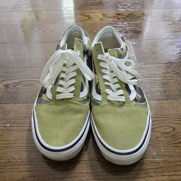 [BUNJANG] BAPE x Vans Old Skool 36 DX Green ABC Camo / 베이프 x 반스 올드스쿨 36 DX 그린 ABC 카모(BAPE x Vans Old Skool 36 DX Green ABC Camo)