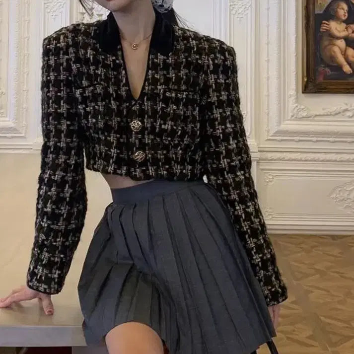 [BUNJANG] Seokookie Modern Tweed Jacket (Limited) / 서쿠키 모던 트위드자켓 (리미티드)
