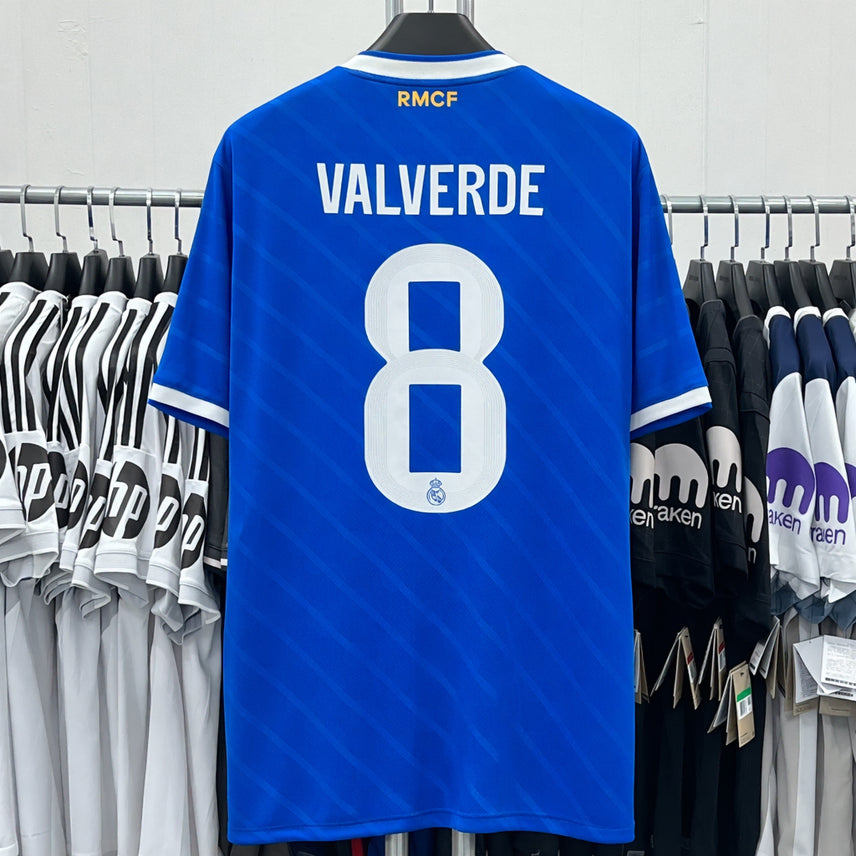 [BUNJANG] Real Madrid 25/26 Third Kit Valverde #8 Jersey / 25/26 레알 마드리드 써드 NO.8 발베르데 유니폼