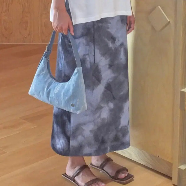 [BUNJANG] Enor Tie-Dye Maxi Skirt M / 엔오르 Enor 타이다이 스커트 M