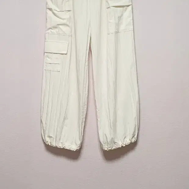 [BUNJANG] O'2nd Cargo Jogger Pants Ivory / [오즈세컨/O'2nd] 한섬 정품 입체 카고 조거 팬츠