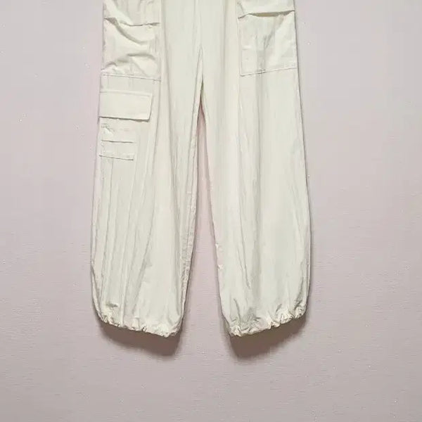 [BUNJANG] O'2nd Cargo Jogger Pants Ivory / [오즈세컨/O'2nd] 한섬 정품 입체 카고 조거 팬츠