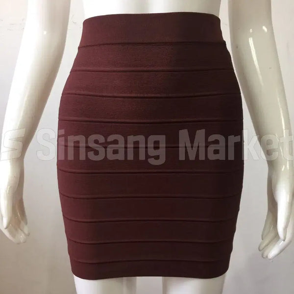 [BUNJANG] Band Mini Skirt / [빠른발송] d005스커트 밴드 미니 쫀쫀