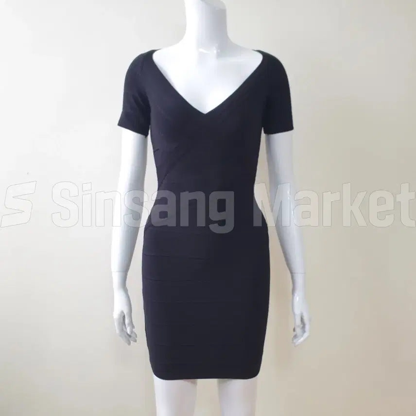 [BUNJANG] Bandize Knit Mini Dress / [빠른발송] p162 니트 원피스 밴디즈 미니