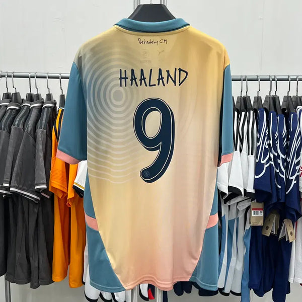 [BUNJANG] Manchester City 24/25 Haaland Oasis Kit Jersey / 24/25 맨체스터 시티 오아시스킷 NO.9 홀란드 유니폼