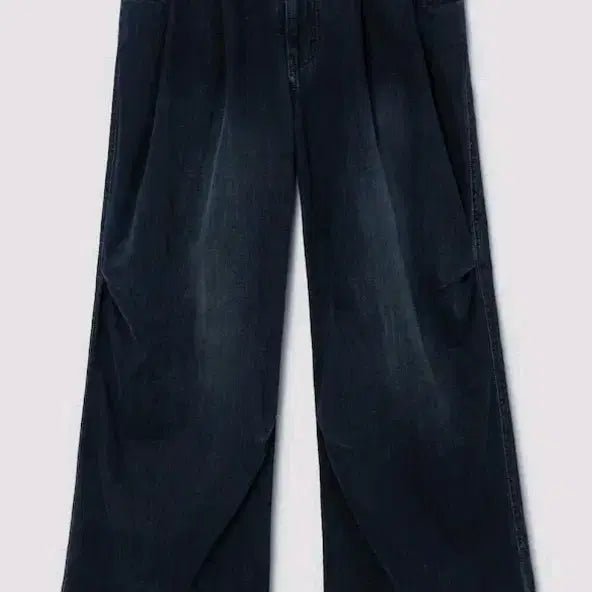[BUNJANG] Juun.J Slub Denim Back Flip Detail Pants / 준지 슬럽데님 백 플립 디테일 팬츠 50