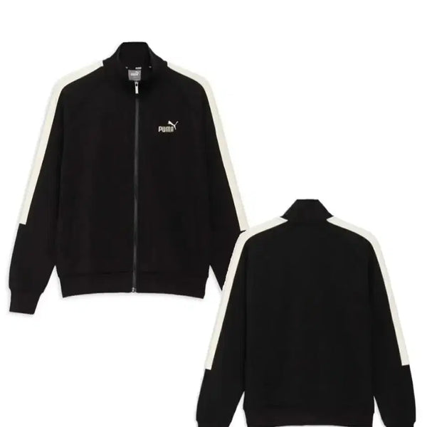 [BUNJANG] Puma Track Top Black White / 푸마 트랙탑 블랙 화이트