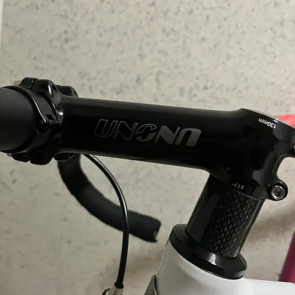 [BUNJANG] UNO 130mm 17 Degree Handlebar Stem Glossy Black / 우노 유광 무하자 130mm 17도 판/교