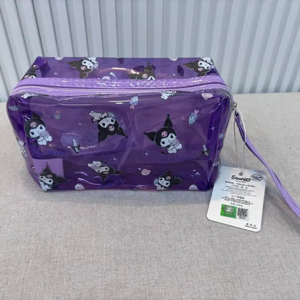 [BUNJANG] Sanrio Kuromi Transparent Pouch / 산리오 쿠로미 파우치