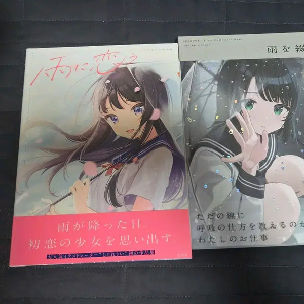 [BUNJANG] Shigureui Art Book Volume 1 & 2 Bundle / 시구레우이 화집 2권일괄