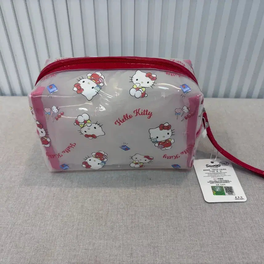 [BUNJANG] Hello Kitty Clear Pouch / 헬로키티 투명 파우치